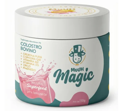 Pote do super food, suplemento alimentar Magic Muuh