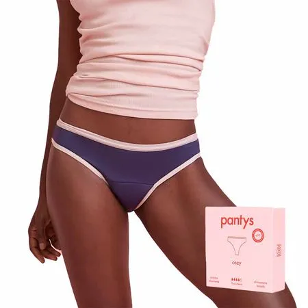 calcinha absorvente pantys azul