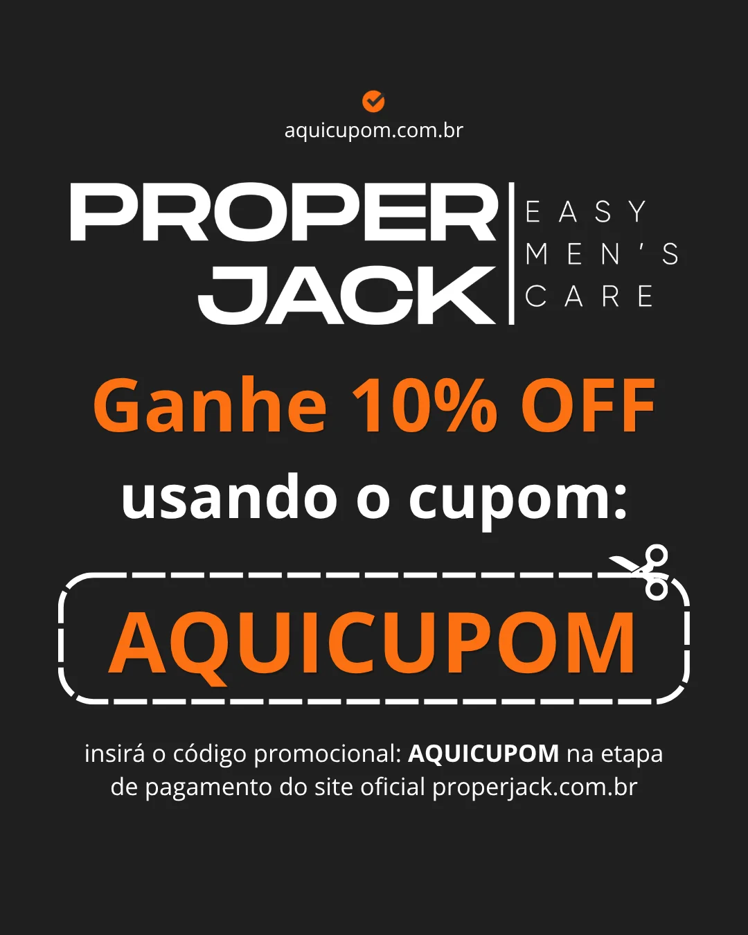 Cupom Proper Jack: AQUICUPOM