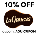 Cupom LaGanexa código: AQUICUPOM para 10% OFF