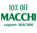 Cupom de desconto Macchi, código MAC406 para 10% OFF