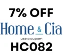 Cupom de desconto da loja Home&Cia, código: HC082 válido hoje