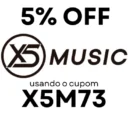 cupom x5 music