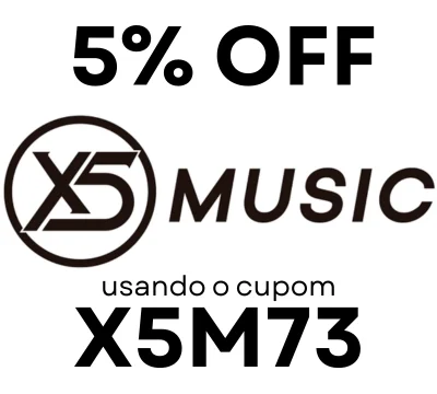 cupom x5 music