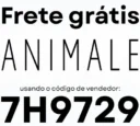 codigo de vendedor Animale 7H9729 para frete grátis
