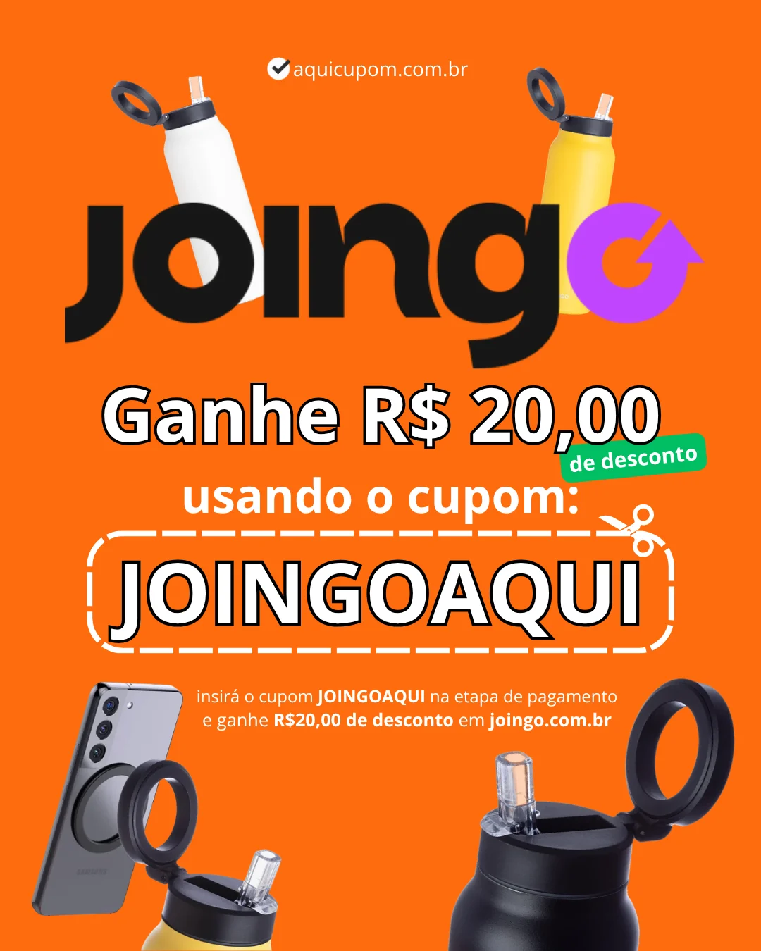 Cupom de desconto Joingo