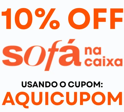 Cupom Sofá Na Caixa 10% off código: AQUICUPOM