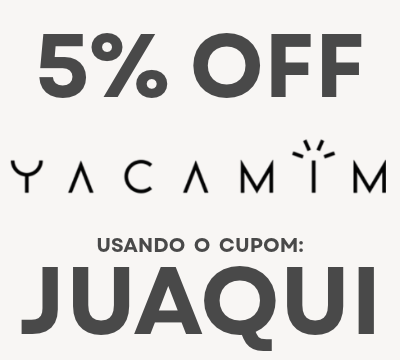 Cupom Yacamim: JUAQUI para 5% OFF